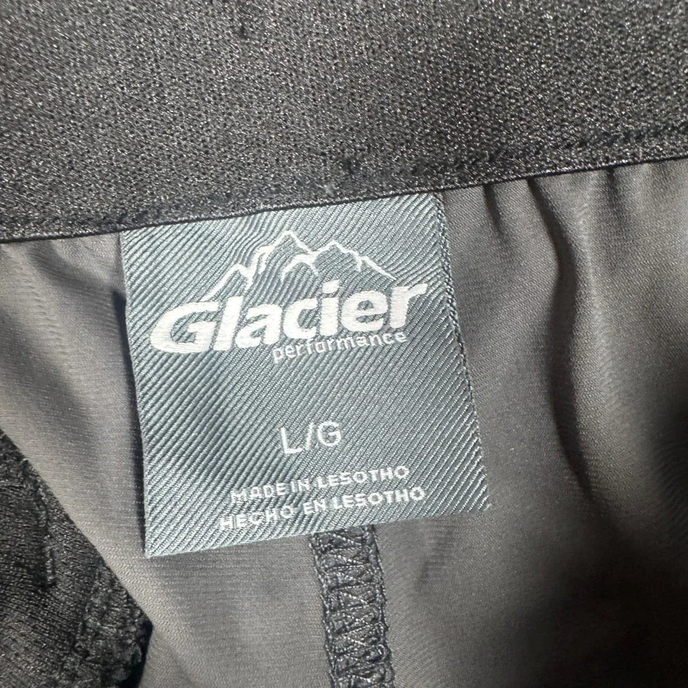 Glacier Performance Mens Gray Active Hiking Travel Pants Size L 1666185 NWT